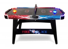 Игровой стол - аэрохоккей "Fire & Ice" 4ф