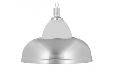 Лампа на один плафон «Crown» (серебро)