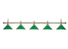 Лампа на 5 плафонов «Evergreen», зеленая