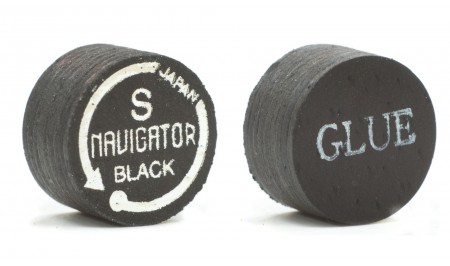 Наклейка для кия "Navigator Black" (S) 13мм